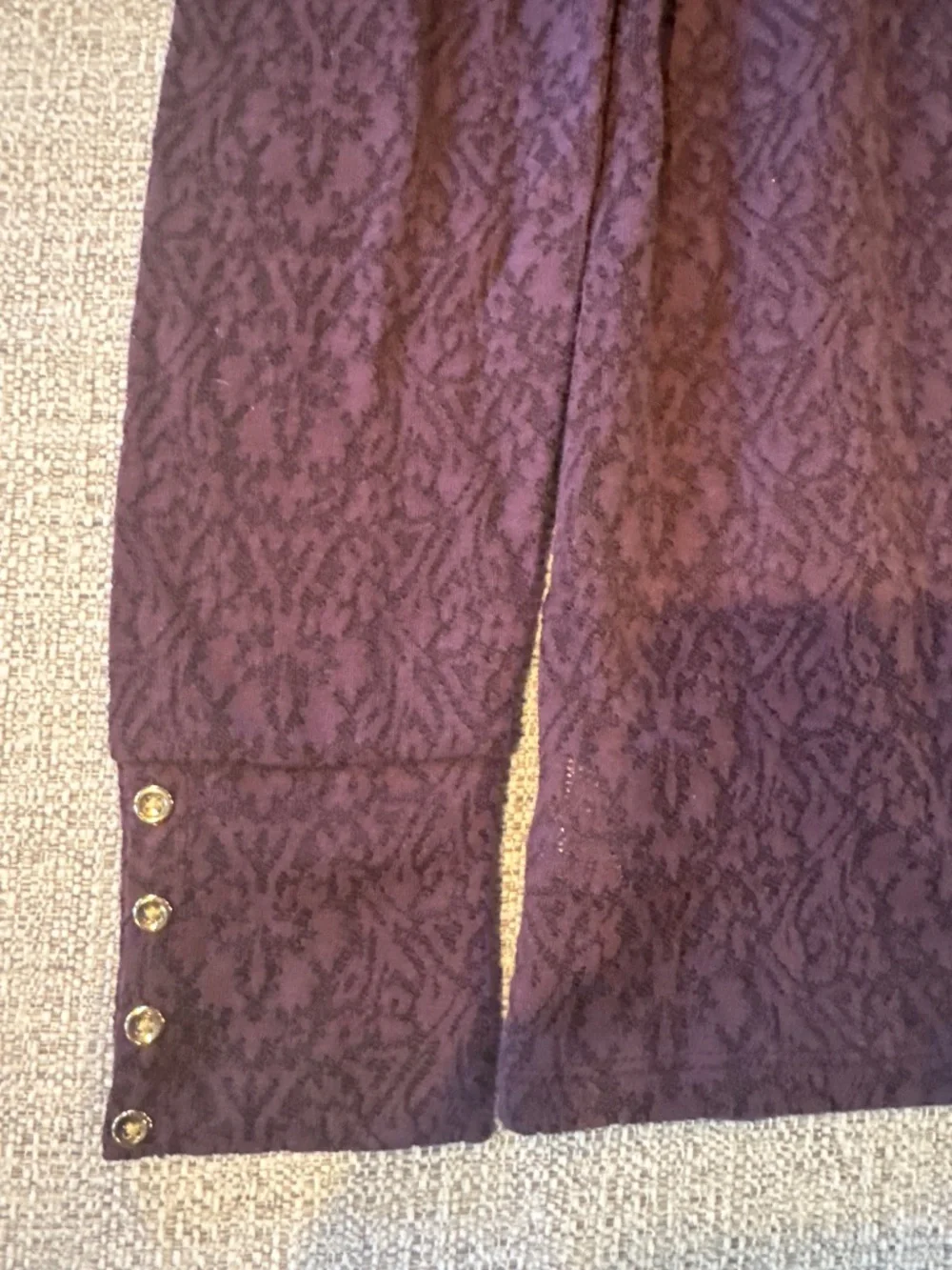 NEVER WORN Purple Lace Long sleeve t-shirt - Picture 4 of 5